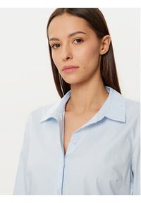 Vero Moda Koszula Anna 10318701 Błękitny Slim Fit. Kolor: niebieski. Materiał: bawełna #3