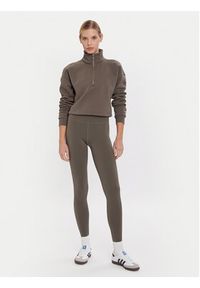 GIRLFRIEND COLLECTIVE - Girlfriend Collective Bluza Vega 2024 Beżowy Relaxed Fit. Kolor: beżowy. Materiał: syntetyk #4