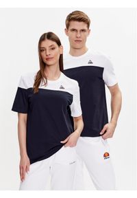 Le Coq Sportif T-Shirt Unisex 2310518 Granatowy Regular Fit. Kolor: niebieski. Materiał: bawełna #1