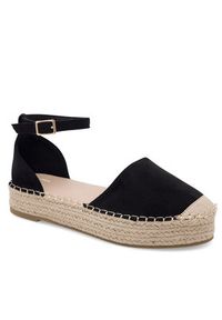 DeeZee Espadryle WSS990-215 Czarny. Kolor: czarny. Materiał: materiał #3