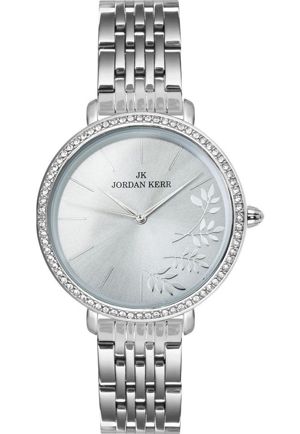 Zegarek Jordan Kerr Zegarek damski Jordan Kerr G3029 srebrny st. Kolor: srebrny