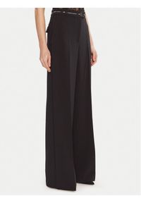 Elisabetta Franchi Spodnie materiałowe PA-103-56E2 Czarny Regular Fit. Kolor: czarny. Materiał: syntetyk