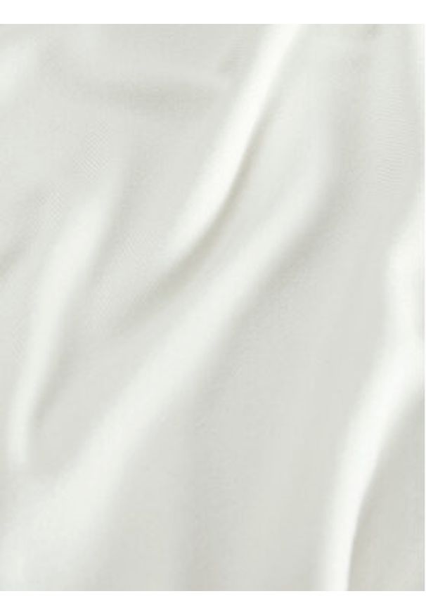 JJXX Golf Ada 12258813 Biały Slim Fit. Typ kołnierza: golf. Kolor: biały. Materiał: wiskoza