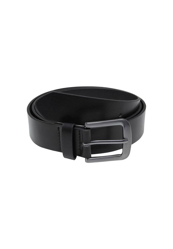 Urban Classics - Pasek Skóra Syntetyczna Easy. Kolor: szary, czarny, brązowy, wielokolorowy. Materiał: skóra, syntetyk. Wzór: paski