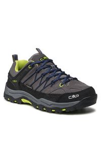 CMP Trekkingi Kids Rigel Low Trekking Shoes Wp 3Q13244J Szary. Kolor: szary. Materiał: zamsz, skóra. Sport: turystyka piesza #7