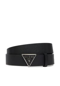 Guess Pasek BM7943 P6335 Czarny. Kolor: czarny. Materiał: skóra #1