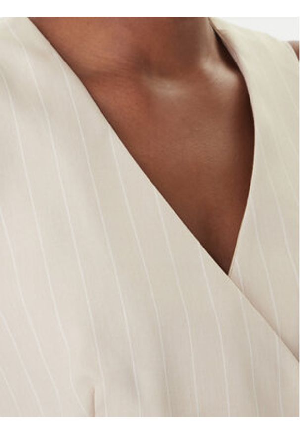 Artigli Kamizelka ACGL004632 Beżowy Regular Fit. Kolor: beżowy. Materiał: syntetyk