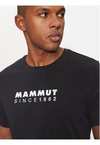 Mammut T-Shirt Core 1017-04024 Czarny Regular Fit. Kolor: czarny. Materiał: bawełna #3