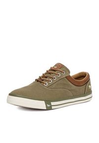 Mustang Trampki 4072-315 Khaki. Kolor: brązowy. Materiał: materiał #6