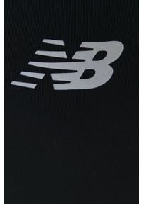 New Balance legginsy do biegania Printed Accelerate męskie kolor czarny z nadrukiem. Kolor: czarny. Materiał: skóra, materiał. Wzór: nadruk. Sport: fitness #5