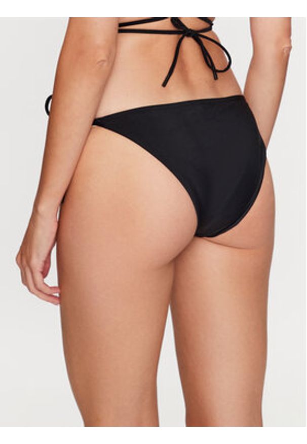 Karl Lagerfeld - KARL LAGERFELD Dół od bikini 230W2216 Czarny. Kolor: czarny. Materiał: syntetyk