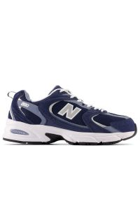 Buty New Balance MR530CA - granatowe. Kolor: niebieski. Materiał: syntetyk, materiał. Szerokość cholewki: normalna. Sezon: lato