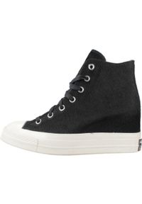 Tenisówki Converse Model Chuck Taylor All Star 70 Wedge Kolor Czarny. Kolor: czarny. Materiał: tkanina, skóra