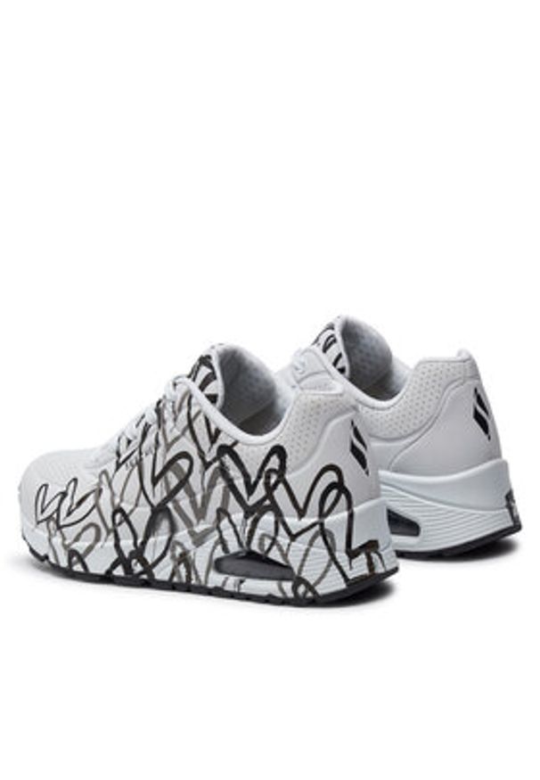 skechers - Skechers Sneakersy Spread The Love 155507/WBGY Biały. Kolor: biały. Materiał: skóra