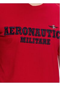 Aeronautica Militare T-Shirt 231TS2077J538 Czerwony Regular Fit. Kolor: czerwony. Materiał: bawełna #5