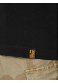 G-Star RAW - G-Star Raw T-Shirt D29113-D709 Czarny Regular Fit. Kolor: czarny. Materiał: bawełna #2