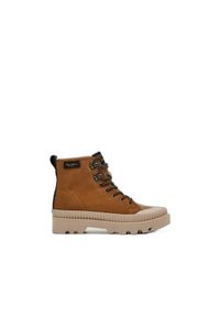 Buty damskie Pepe Jeans Ascot Desert. Okazja: na co dzień. Kolor: brązowy. Styl: sportowy, casual, elegancki #1