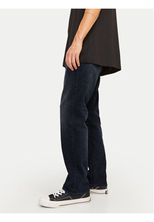 Jack & Jones - Jack&Jones Jeansy Chris 12259169 Granatowy Relaxed Fit. Kolor: niebieski