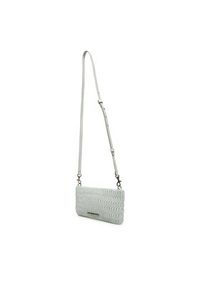 Calvin Klein Jeans Torebka Rouched Zip Top Bag LV04K3090G Szary. Kolor: szary. Materiał: skórzane