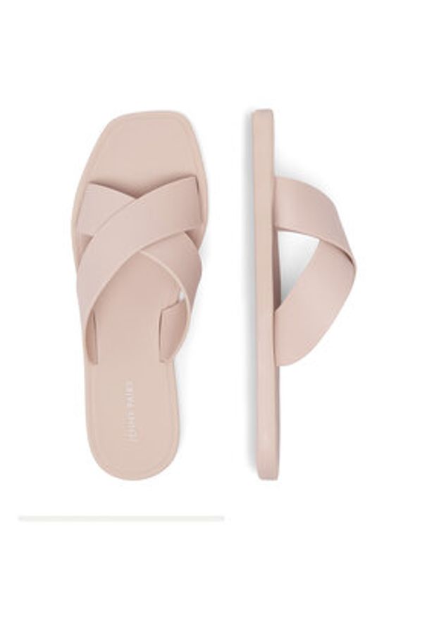 Jenny Fairy Klapki CT1011-8B Beżowy. Kolor: beżowy. Materiał: syntetyk