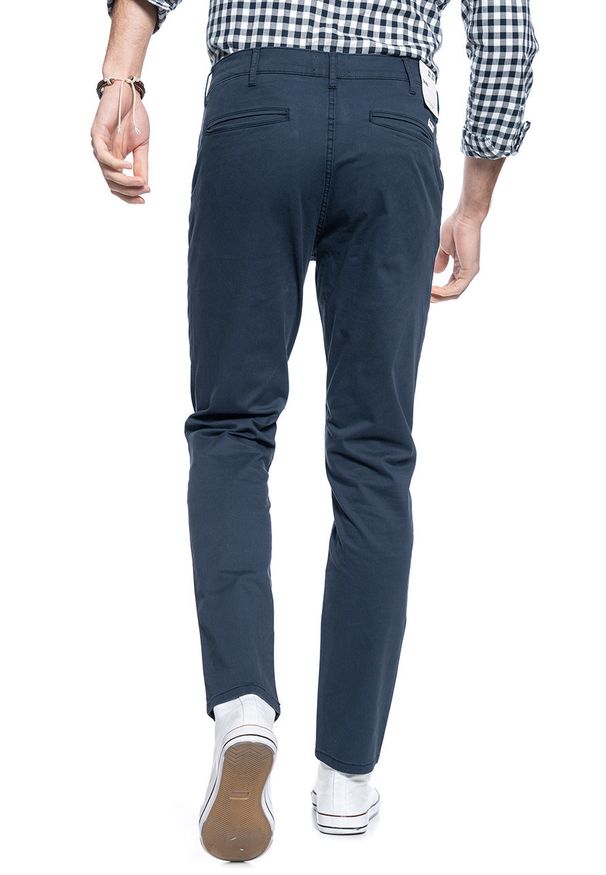 Wrangler - SPODNIE MĘSKIE WRANGLER CHINO NAVY W16LWA114 112127325
