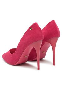 DeeZee Szpilki AB2-4503B Różowy. Kolor: różowy. Materiał: materiał. Obcas: na szpilce #6