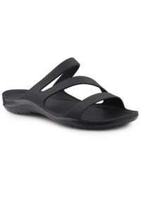 Sandały damskie sportowe Crocs SWIFTWATER SANDAL. Kolor: czarny, brązowy, zielony, wielokolorowy. Materiał: syntetyk, materiał. Styl: sportowy