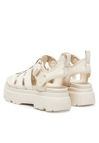Ugg Sandały W Cora 1152698 Écru. Materiał: skóra, nubuk