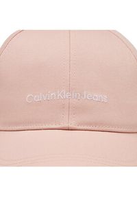Calvin Klein Jeans Czapka z daszkiem K60K608849 Różowy. Kolor: różowy. Materiał: materiał