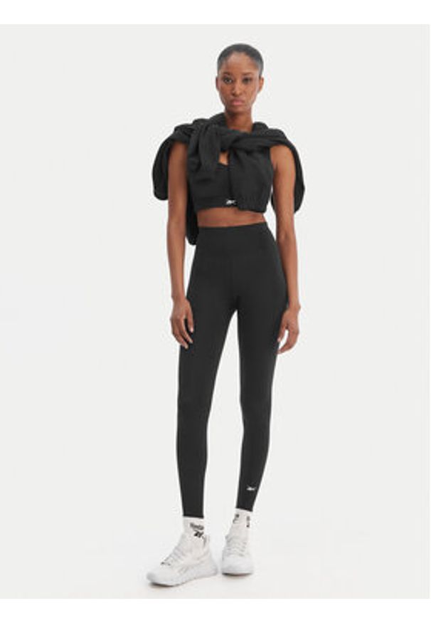 Reebok Legginsy Reebok x Ewa Chodakowska Zuzka RK25619CCW Czarny Slim Fit. Kolor: czarny. Materiał: syntetyk