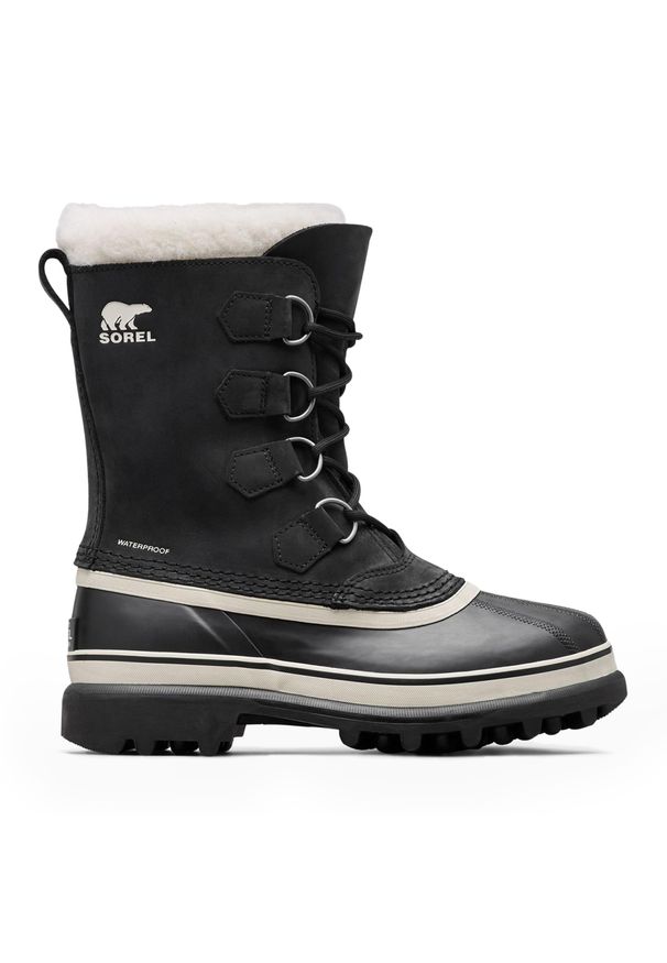 sorel - Buty trekkingowe damskie Sorel Caribou. Kolor: czarny