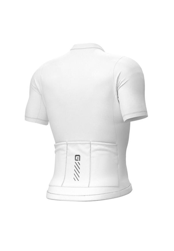 ALÉ CYCLING - Koszulka rowerowa męska Alé Cycling Solid Color Block 2.0. Kolor: biały, wielokolorowy, czarny