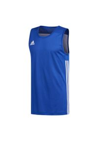 Adidas - 3G Speed Reversible Jersey. Kolor: biały, zielony, niebieski, wielokolorowy. Materiał: jersey, poliester