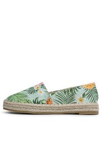 DeeZee Espadryle WSS990-103 Zielony. Kolor: zielony. Materiał: materiał #6