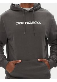 DC Shoes Bluza ADYSF03145 Szary Regular Fit. Kolor: szary. Materiał: bawełna #4