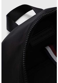 TOMMY HILFIGER - Tommy Hilfiger plecak męski kolor czarny duży gładki. Kolor: czarny. Materiał: poliester. Wzór: gładki #5