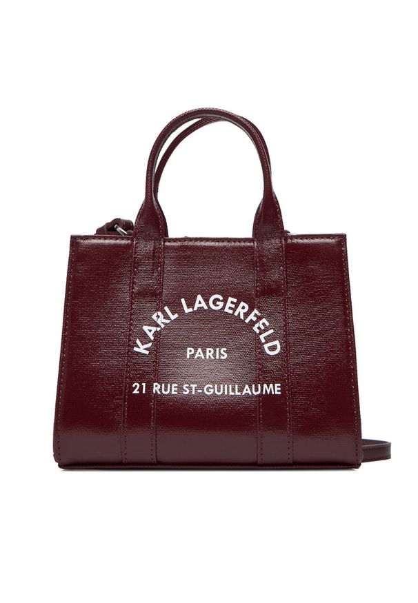 Karl Lagerfeld - Torebka KARL LAGERFELD. Kolor: czerwony