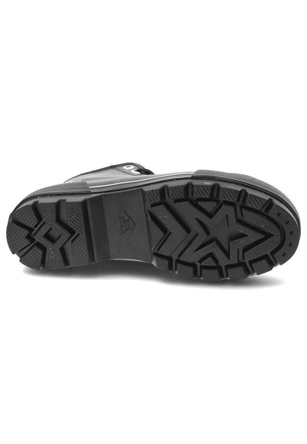 Big-Star - Czarne Sneakersy Big Star Modne Buty Damskie. Okazja: na co dzień. Kolor: czarny. Materiał: materiał. Szerokość cholewki: normalna