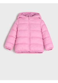 Sinsay - Kurtka pikowana - różowy. Kolor: różowy #1