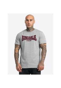 Koszulka Lonsdale Ll008 One Tone. Kolor: czerwony, szary, wielokolorowy #1