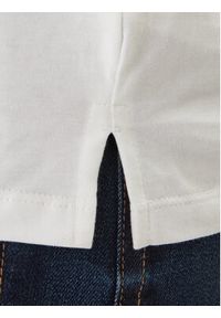 Calvin Klein Jeans Polo Classic Monogram LV04RD255G Biały Regular Fit. Typ kołnierza: polo. Kolor: biały. Materiał: bawełna #4