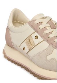 Blauer Sneakersy S6MILLEN03/NYS Écru. Materiał: zamsz, skóra #6