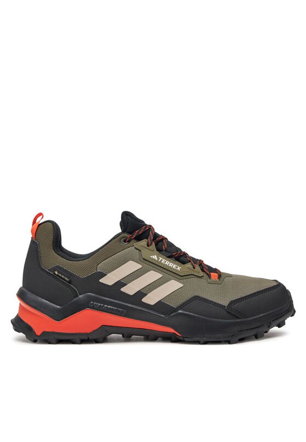 Adidas - adidas Trekkingi Terrex AX4 GORE-TEX IG6579 Zielony. Kolor: zielony. Materiał: mesh, materiał. Technologia: Gore-Tex. Model: Adidas Terrex. Sport: turystyka piesza