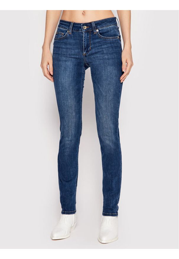 Liu Jo Jeansy UXX028 D4186 Niebieski Skinny Fit. Kolor: niebieski