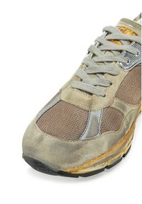 GOLDEN GOOSE - Golden Goose Sneakersy Running Dad GMF00199.F003271.81751 Szary. Kolor: szary. Materiał: zamsz, skóra. Sport: bieganie #3