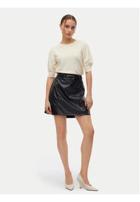 Vero Moda Bluzka Hollykaris 10310577 Beżowy Regular Fit. Kolor: beżowy. Materiał: syntetyk, wiskoza #3