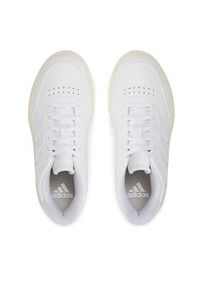 Adidas - adidas Sneakersy Courtblock IF6464 Biały. Kolor: biały. Materiał: skóra #3