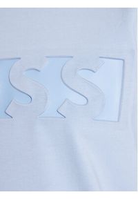 BOSS - Boss T-Shirt Tee 4 50501235 Błękitny Regular Fit. Kolor: niebieski. Materiał: bawełna #4