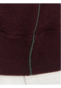 Lacoste Kardigan AF4143 Brązowy Regular Fit. Kolor: brązowy. Materiał: bawełna #2