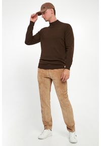 Karl Lagerfeld - Sweter męski wełniany KARL LAGERFELD. Materiał: wełna #4